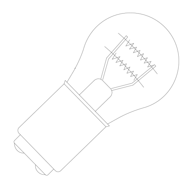 Invacare Glühlampe Frontscheinwerfer 12V/15W 