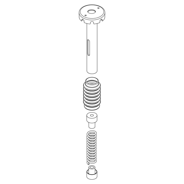 Invacare Sitzfederung (Sitzhöhe 533 mm, max. 100kg)