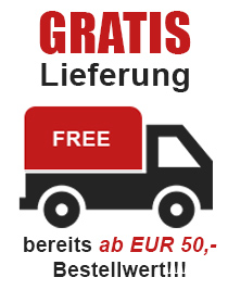 versandkostenfreie Lieferung ab 50 Euro