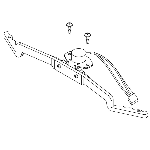 Invacare Fahrhebelwippe komplett mit Potentiometer (Comet, Orion) 