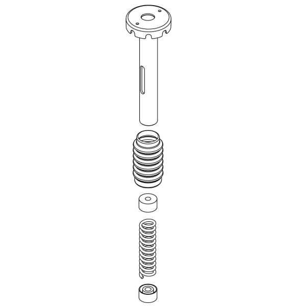 Sitzfederung (Sitzhöhe 525mm / max. 160kg) (Comet, Orion) 