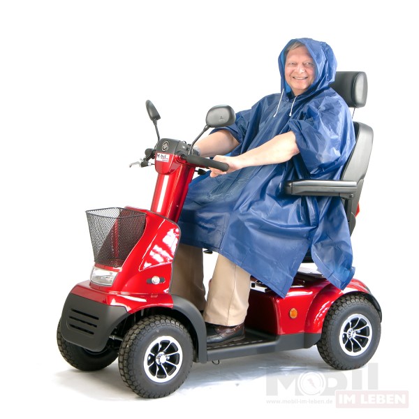 Regenponcho EASY, Regenschutz Elektromobil, Rollstuhl