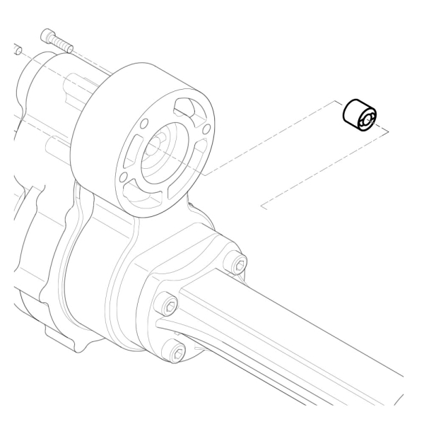  Kupplung Motor-Differential (Comet Pro / Alpine+ / Ultra und alle Orion Modelle)