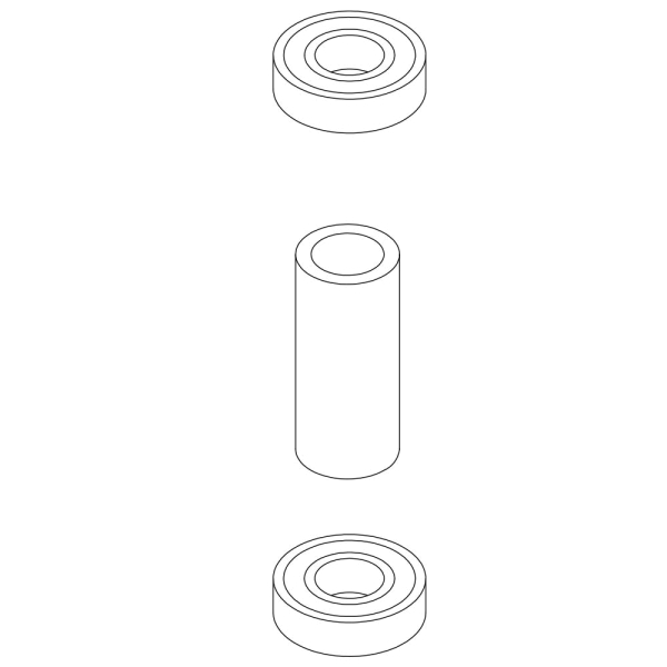 Lagersatz Achsschenkel (Comet Pro / Alpine+ / Ultra, Orion Metro / Pro) 