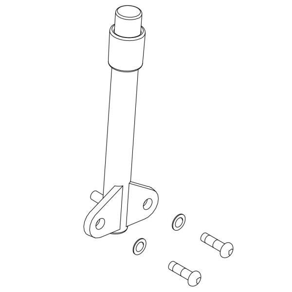 Invacare Entkupplungshebel 113,2 mm (alle Comet und Orion Modelle) 