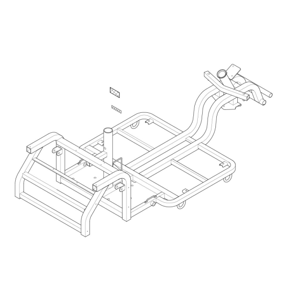 Fahrzeugrahmen vorn Orion Pro 4-Rad 