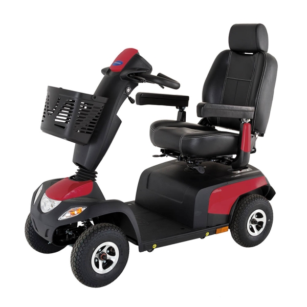 Invacare Orion Pro Vierrad-Elektromobil 10 km/h rot