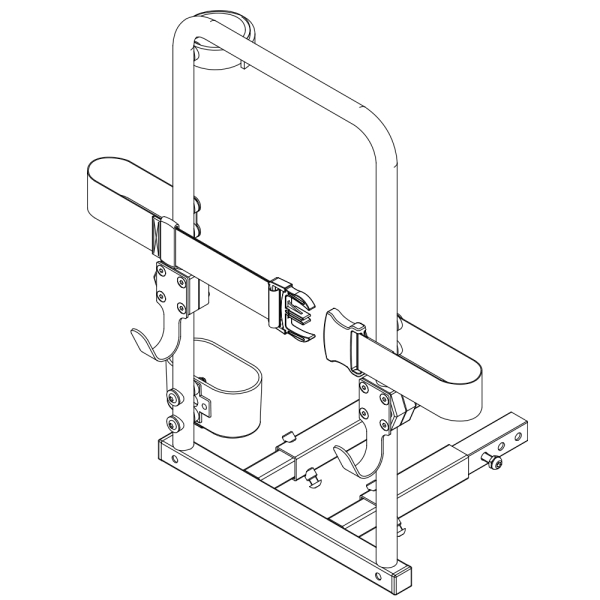 Rollatorhalter Invacare