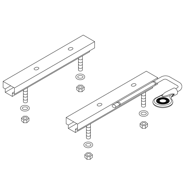 Gleitschienen für Sitz (alle Comet und Orion Modelle) 