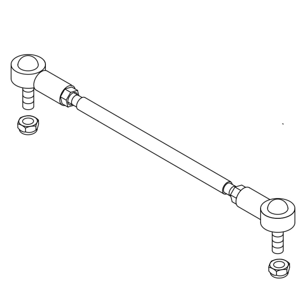 Invacare Spurstange kurz (passend zu Comet) 