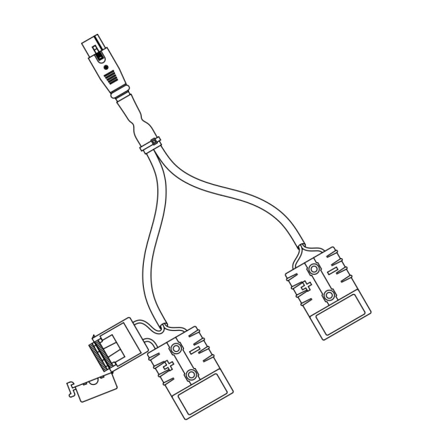 Invacare Externes Ladekabel V0 (Alle Comet und Orion Modelle) 