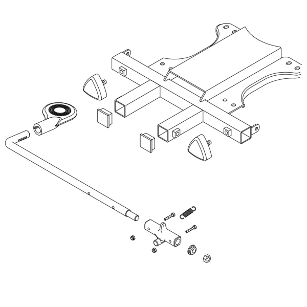 Invacare Sitz-Untergestell HD