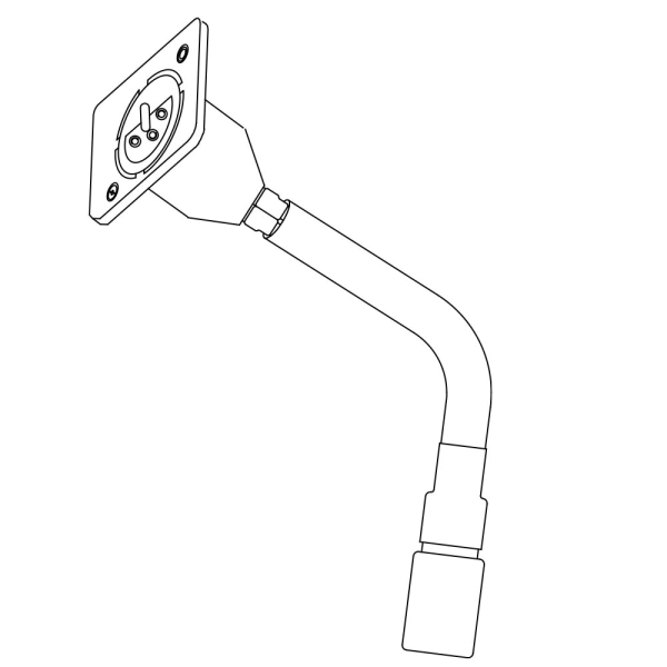 XLR-Lade-Einbaubuchse (alle Orion und Comet Modelle) 