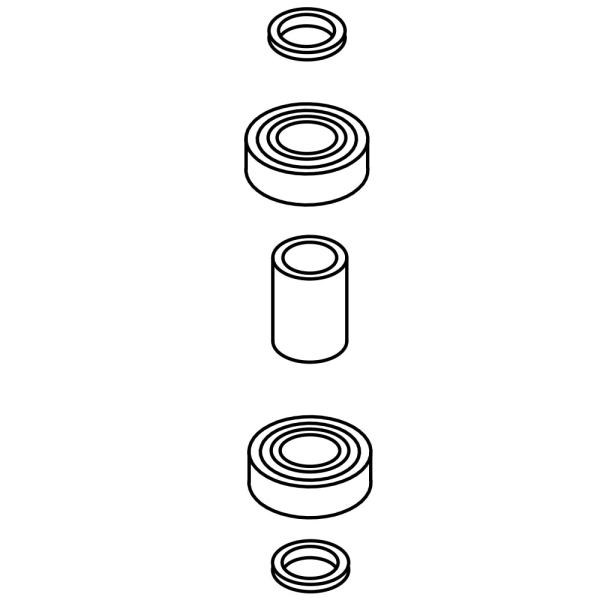 Kugellager-Set Achsschenkel (Comet) 