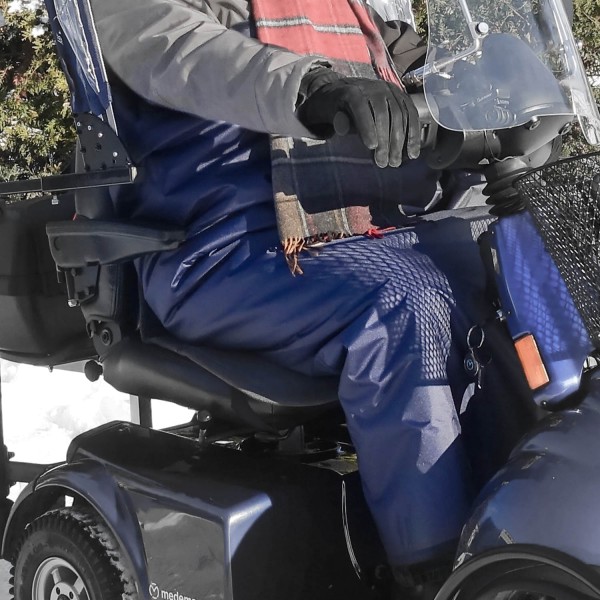 Warme Wickeldecke Gr. XXL für Elektromobil