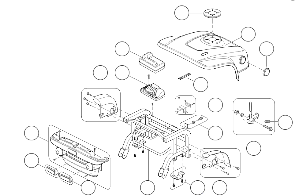 Chassis hinten